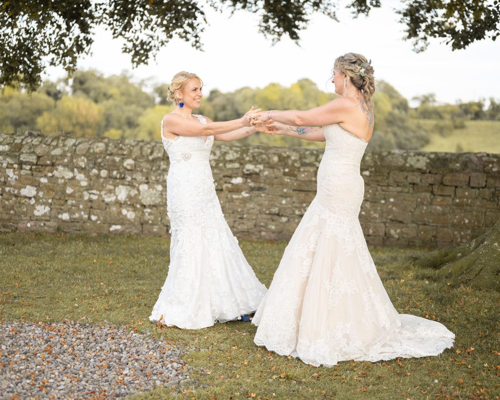 LGBTQ+ wedding portraits