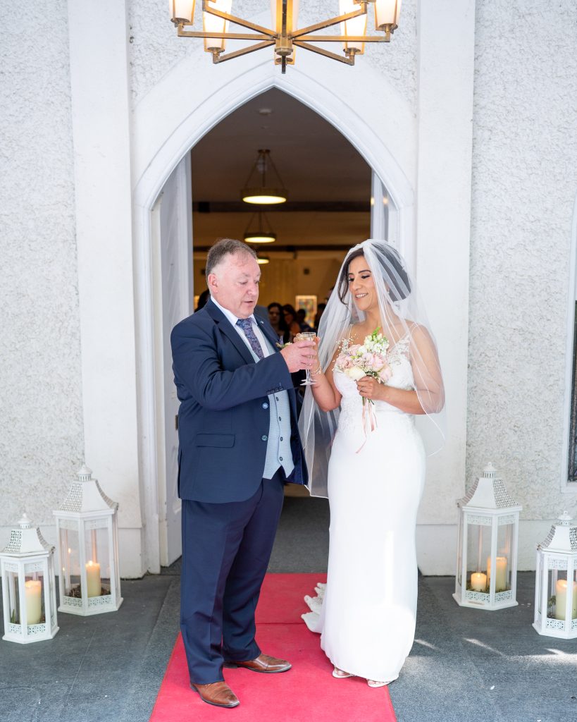 wedding ceremony Rathsallagh House